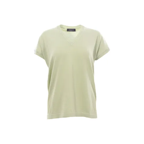 Fabiana Filippi Sequin Detailed V Neck Knitted Top