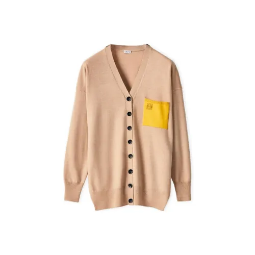 LOEWE FW21 Sweater Women's Camel