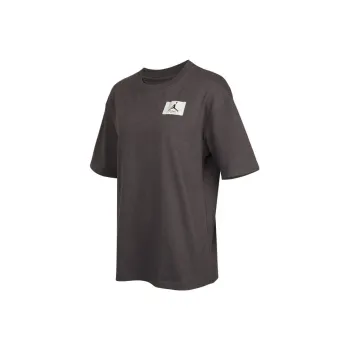 Jordan Drop Shoulder Sleeve T Shirt Women's Brown