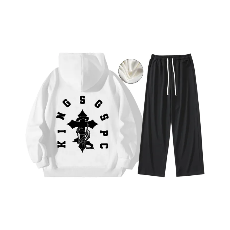 Kingsgspc Sweatshirt Sets Unisex-5