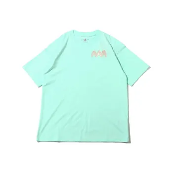Jordan Drop Shoulder Sleeve T Shirt Women's Mint Green