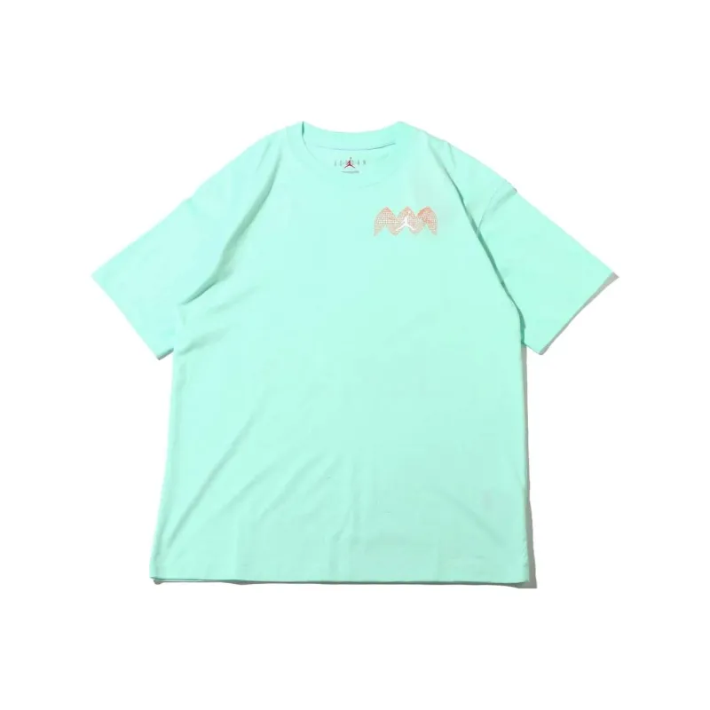 Jordan Drop Shoulder Sleeve T Shirt Women's Mint Green-0