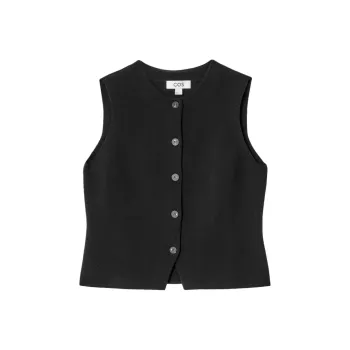 COS Tank Tops Women's Black
