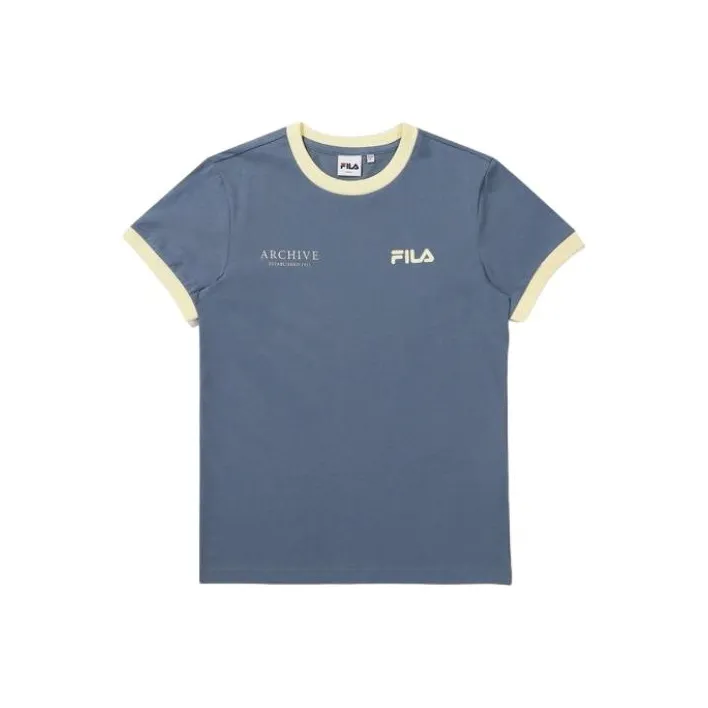 FILA Regular T Shirt Women's Blue-0