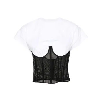VERSACE JEANS COUTURE SS24 Regular T Shirt Women's White