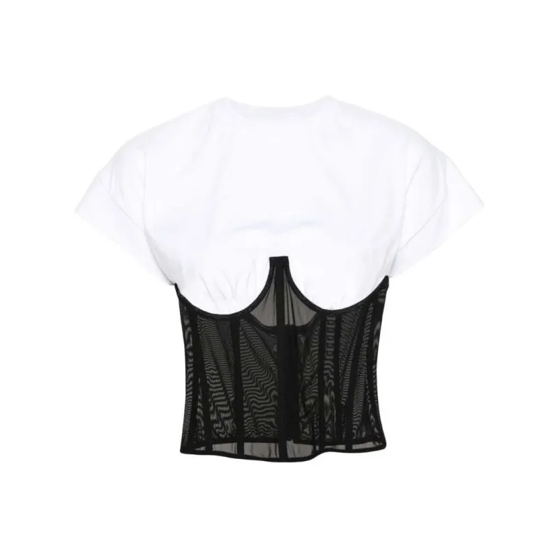 VERSACE JEANS COUTURE SS24 Regular T Shirt Women's White-0