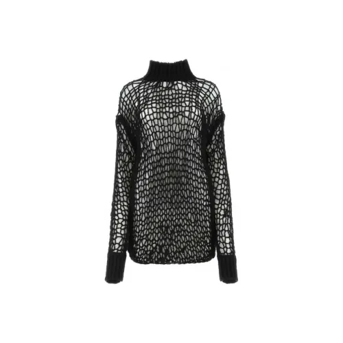 Ann Demeulemeester Cut Out Knitted Jumper