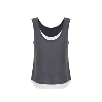 Puppytown Tank Top Women's Gray