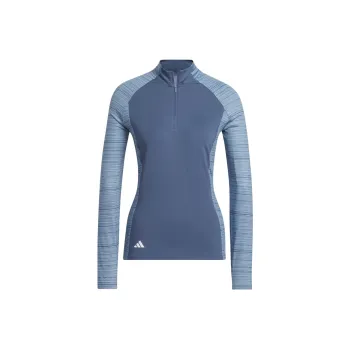 Adidas Free Shipping With AdiClub Ultimate365 Quarter Zip Mock