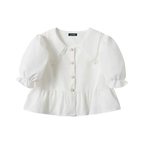 CPAURA Crop Tops Women's White