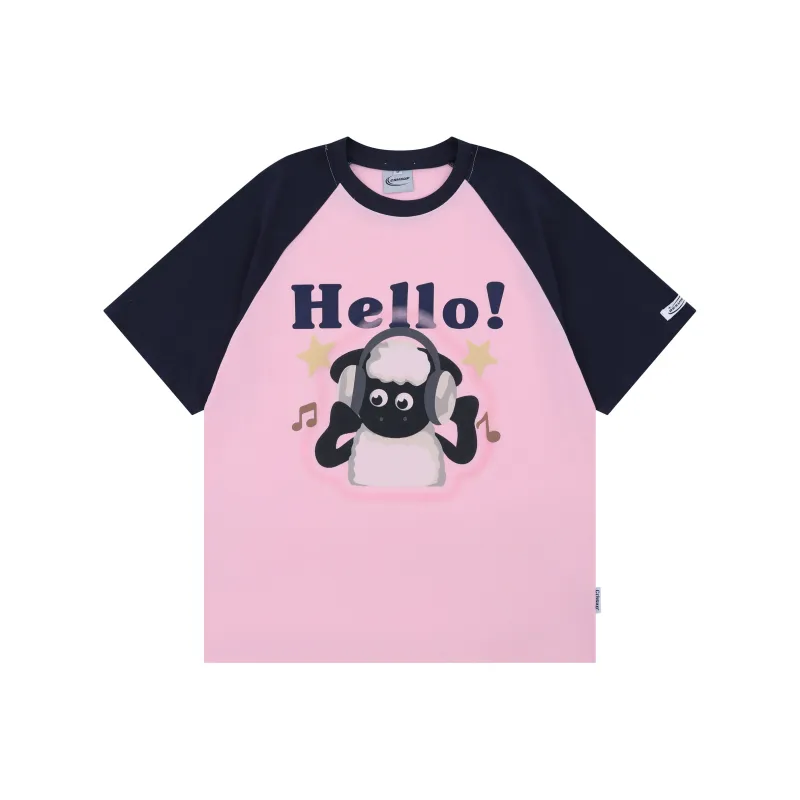 YINLEI T Shirts Unisex Pink-0