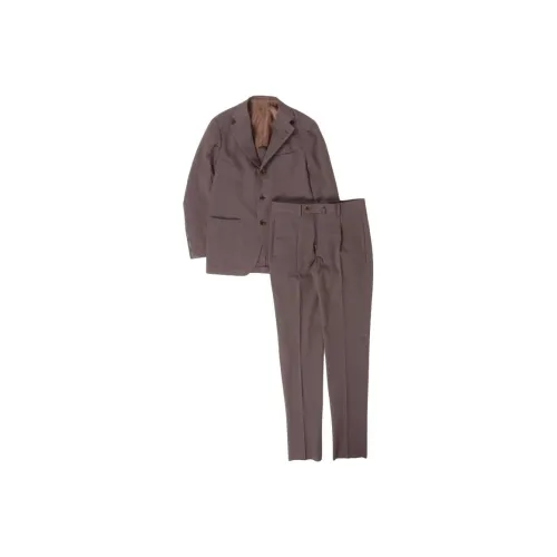 Beams Business Suit Men's 2 Piece Set Dark Brown