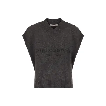 PHILOSOPHY DI LORENZO SERAFINI Cropped Vest