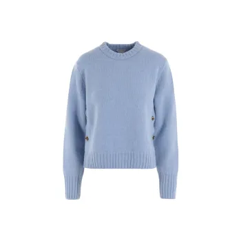 Bottega Veneta Knot Button Regular Fit Jumper