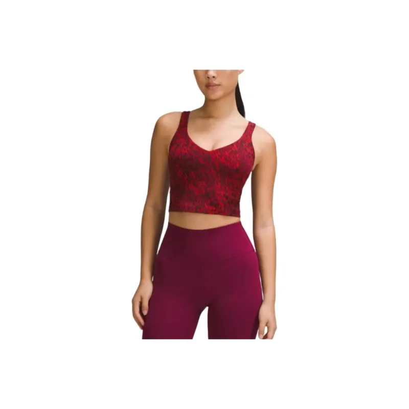 Lululemon Tank Tops Women's Red-0