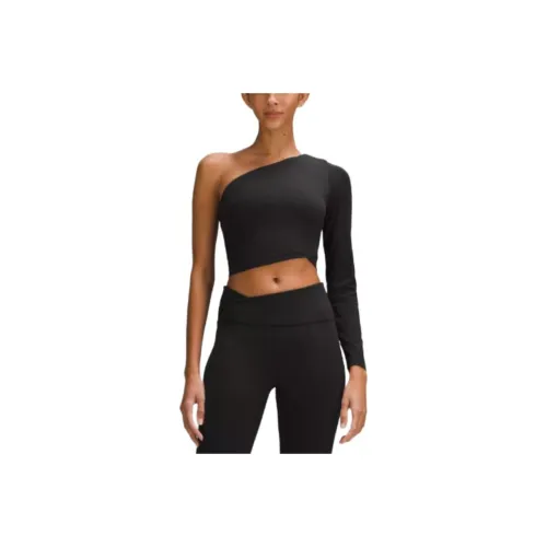 Lululemon Crop Tops Women's Black