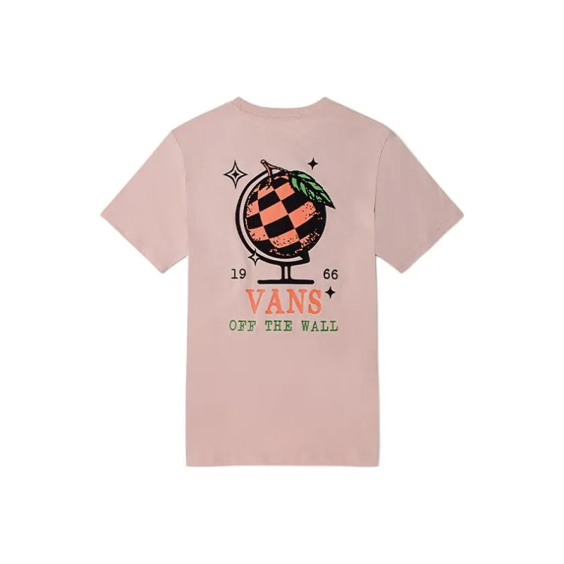 Vans T Shirt Women's Light Pink-0