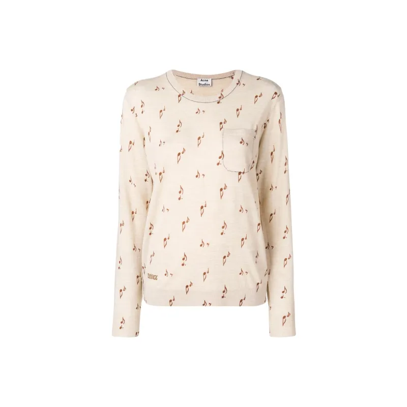 Acne Studios SS22 Sweater Women's Beige-0