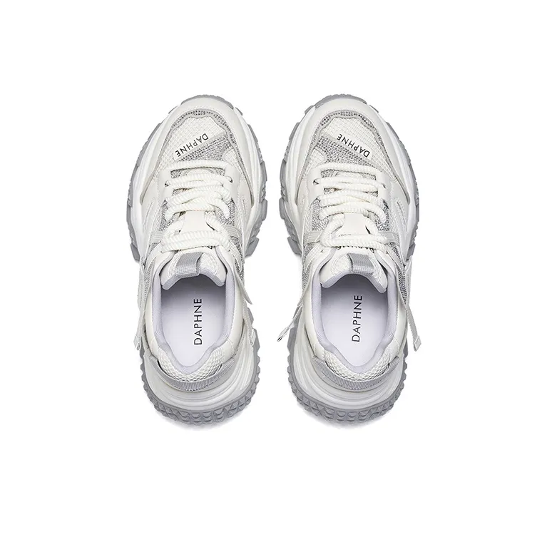 DAPHNE Anti Slip Wear Resistant Low Top Chunky Sneakers Women's-4