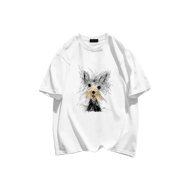 Cotton shopping T Shirts Unisex-2
