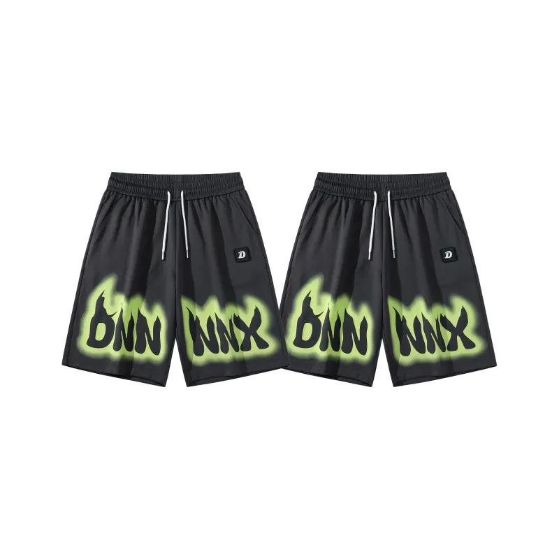 Dnnnn Casual Shorts Unisex 2 Pack-12