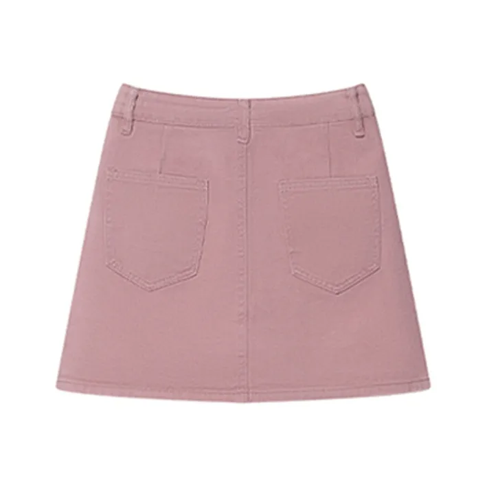 Kazakhstan Denim Short Skirts Women's-1