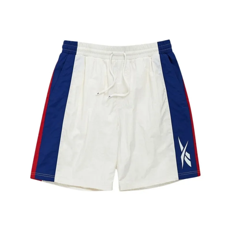 Reebok DOUBLE VECTOR Casual Shorts Men's White-0