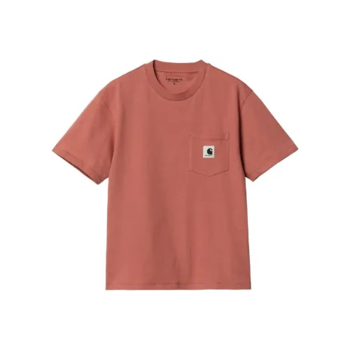 Carhartt WIP T-Shirts Women's Brick Red