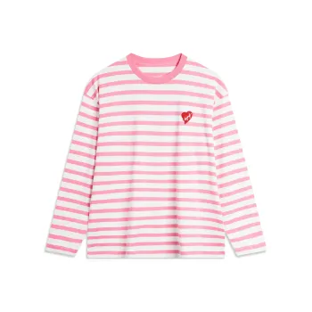 LiNing Sports Fashion Collection Drop Shoulder Sleeve T Shirt Women's Morning Light Pink