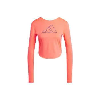 Adidas Crop Tops Women's Orange