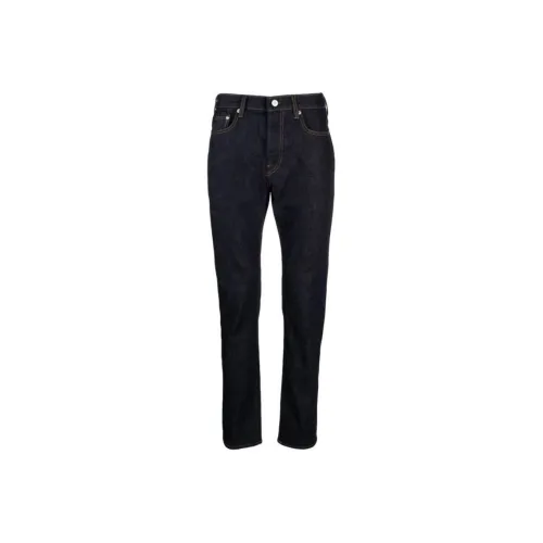 PS By Paul Smith Slim Fit Crosshatch Stretch Jeans