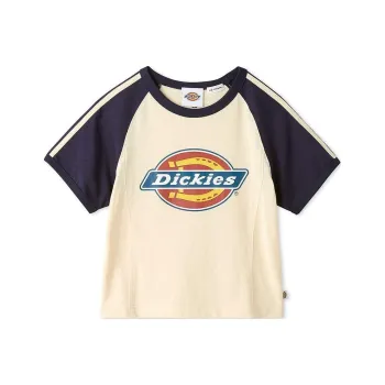Dickies x Lily Brown Raglan Sleeve T Shirt Women's Cream