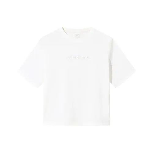 ANTA Sports Life Collection T-Shirts Women's Papyrus White