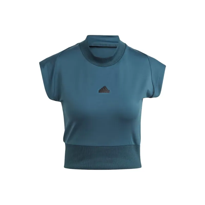 Adidas Z.N.E. Collection Crop Tops Women's Night Blue-0