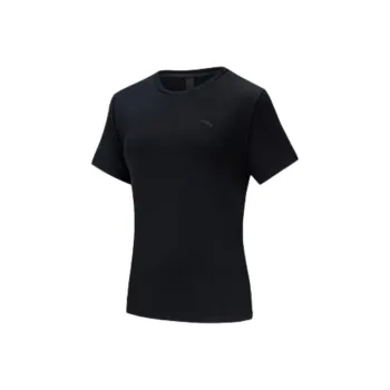CHAOJIANTA Regular T Shirt Women's Basic Black