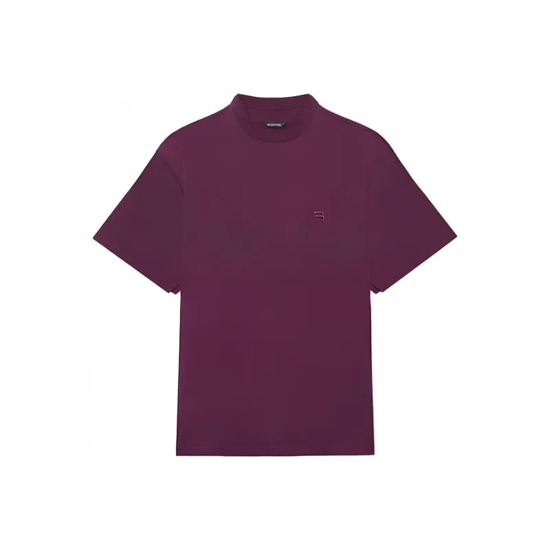 Balenciaga T Shirt Women's Purple Loose Fit Style-0