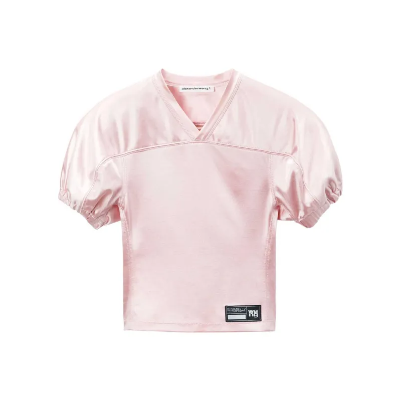 Alexander Wang Football Padded Jersey T-shirt-0