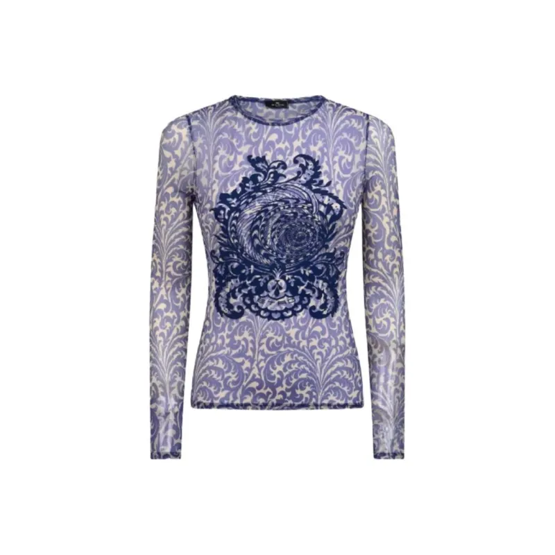 ETRO Tulle T shirt-0