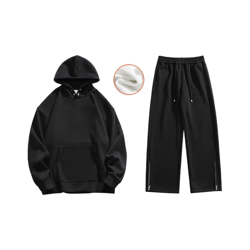 GSUE Autumn And Winter Season Sweatshirt Set Unisex-4