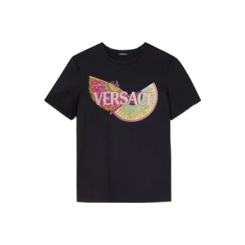 VERSACE T Shirts Women's Black