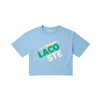 LACOSTE SS22 T Shirt Women's Blue