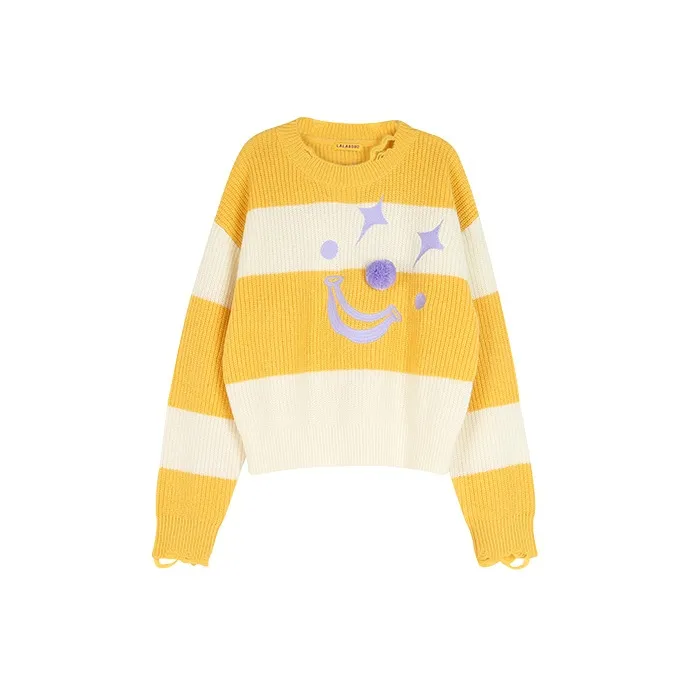 LALABOBO Loose Fit Sweater Women's-2