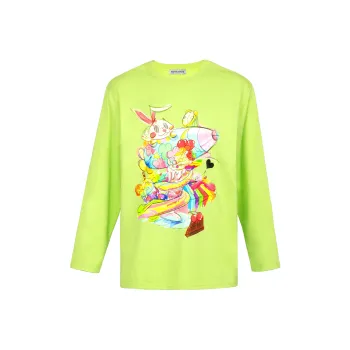 Richie Macie T Shirt Women's Neon Green