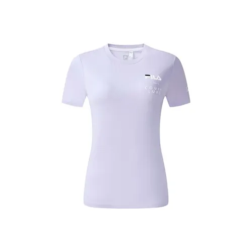 FILA Athletics T Shirt Women's Light Purple