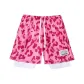 Mock Two-Piece Leopard Print Pink (Embroidered Label)