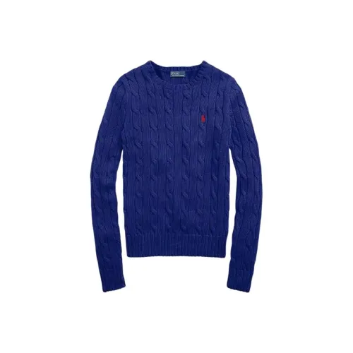 Polo Ralph Lauren Logo embroidered Cable knit Sweatshirt