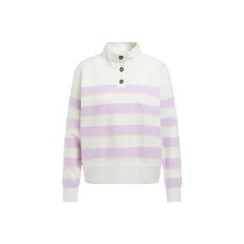 BARBOUR Snapdragon Sweatshirt Sweater Women's White Pink