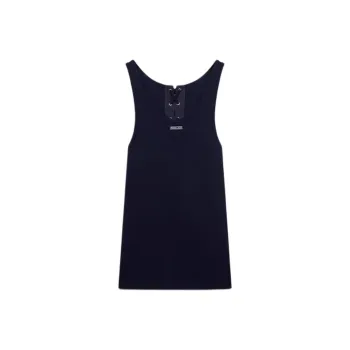 PRADA SS25 Tank Top Women's Marine Blue