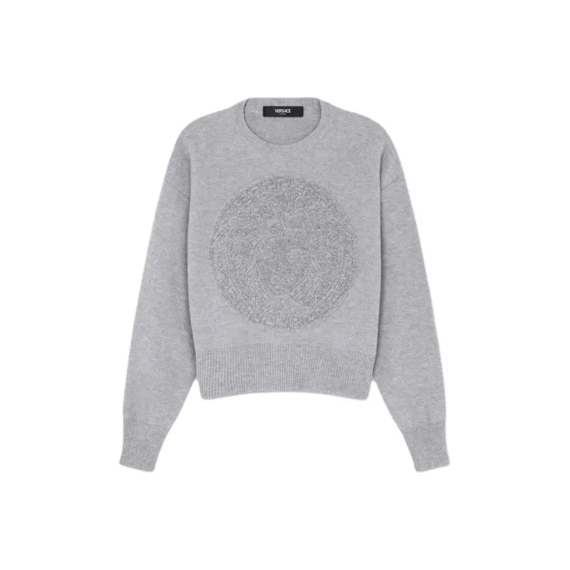 VERSACE Medusa Head Crewneck Jumper-0