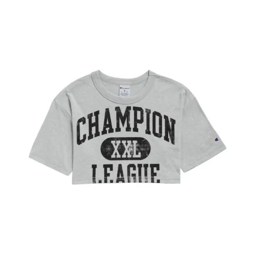 Champion Crop Tops Women's Gray
